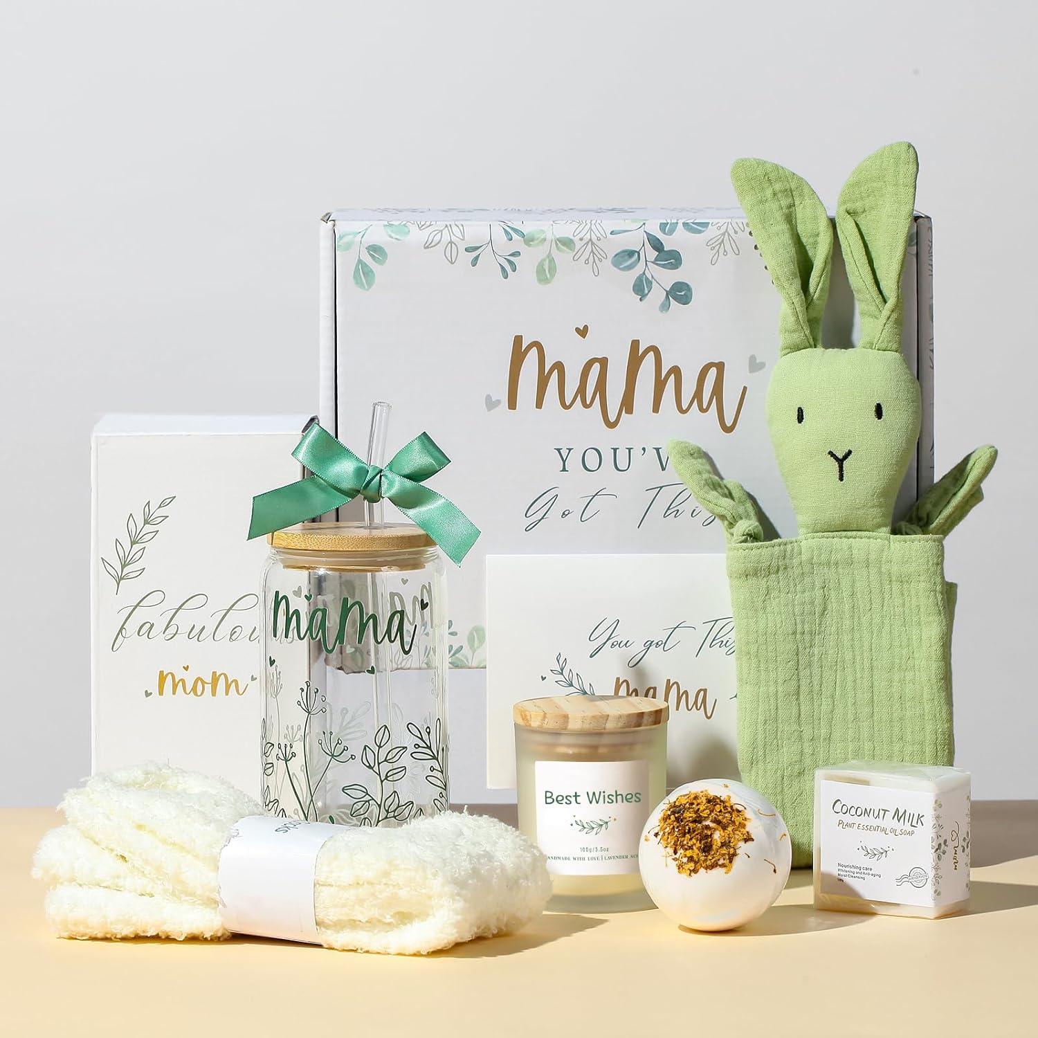 Cesta de Regalo Postparto KMCCUMBER para Nuevas Mamás