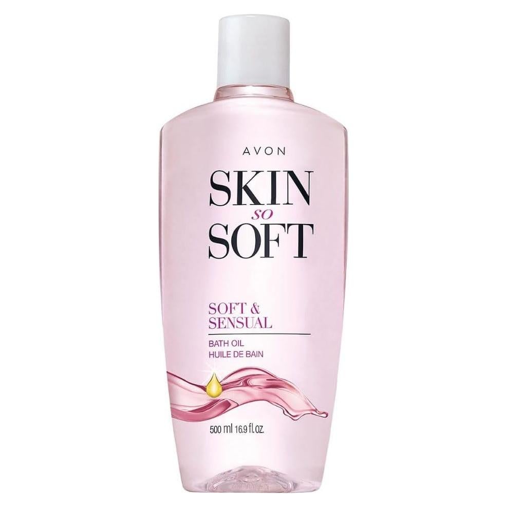 Aceite de Baño Avon Skin So Soft 500 ml - Hidratante Argán