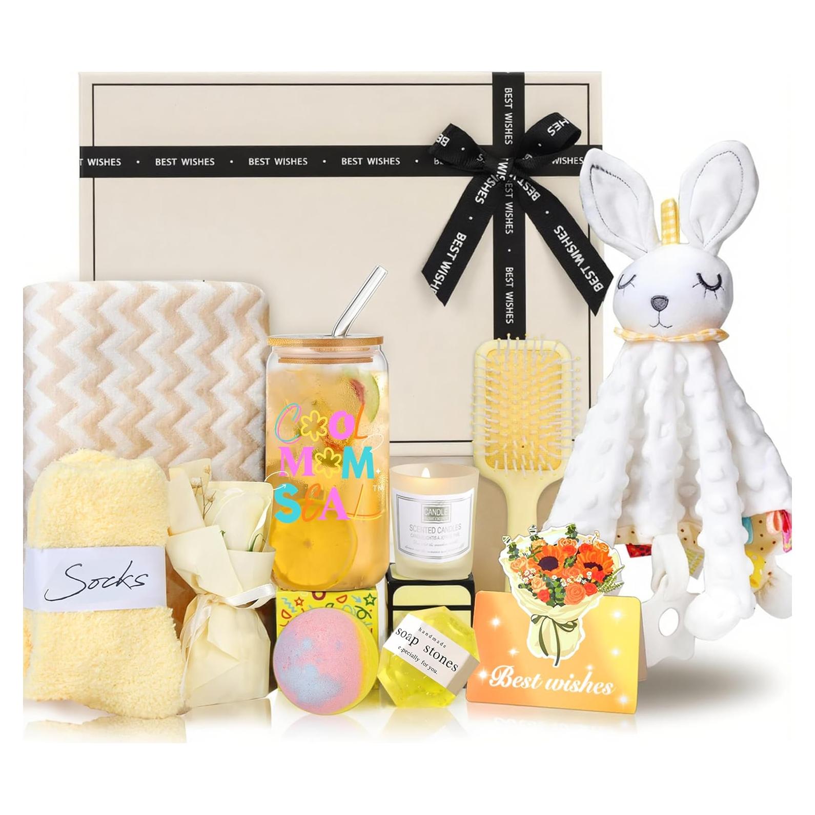 Juego de Regalo para Nuevas Mamás Sysmie - 11 Piezas de Spa y Bebé