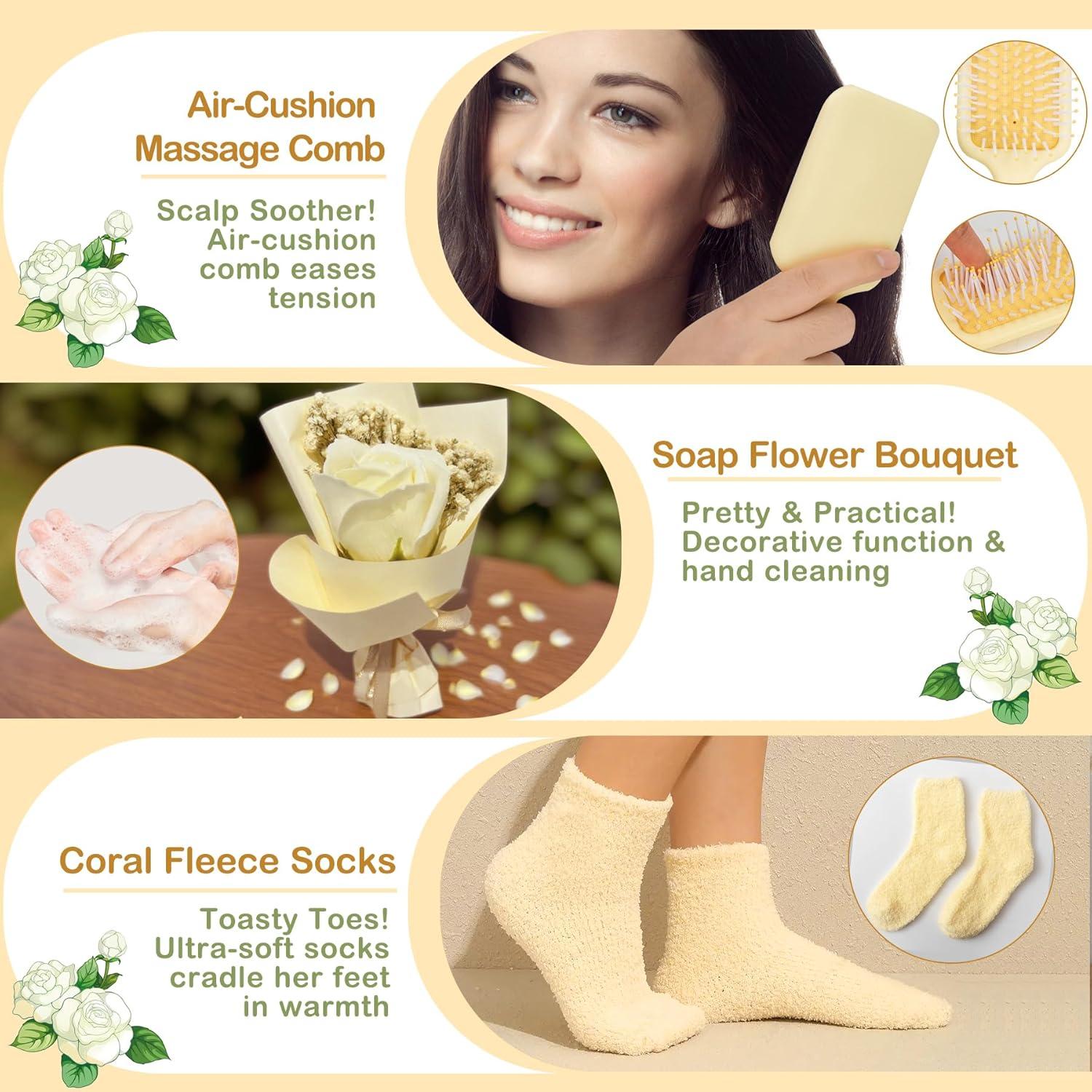 Juego de Regalo para Nuevas Mamás Sysmie - 11 Piezas de Spa y Bebé