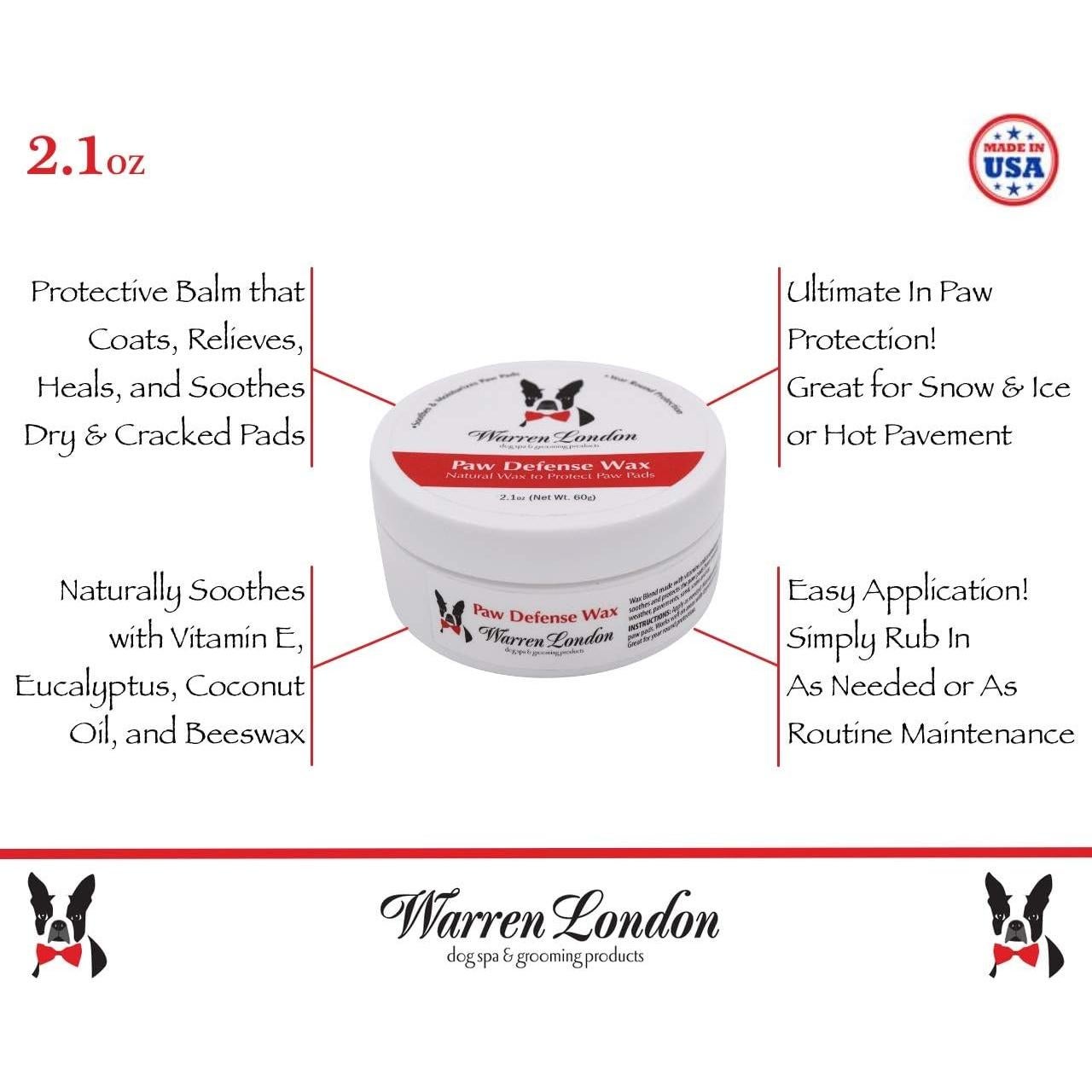 Kit de Cuidado para Perros Warren London - Spa de 8 Piezas