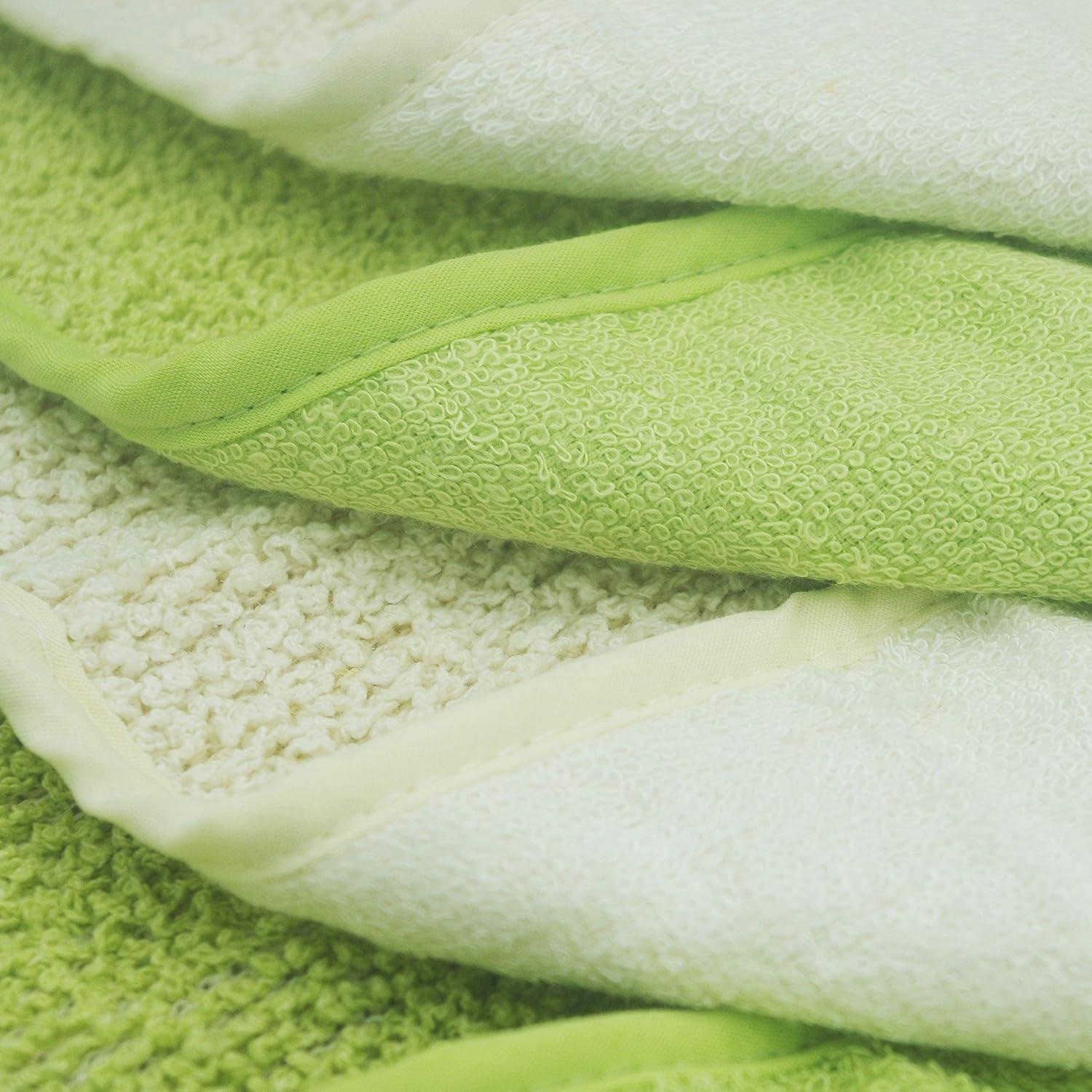 Toallas de Mano de Ramio y Rayón de Bambú Ultra Suaves - 4 Piezas