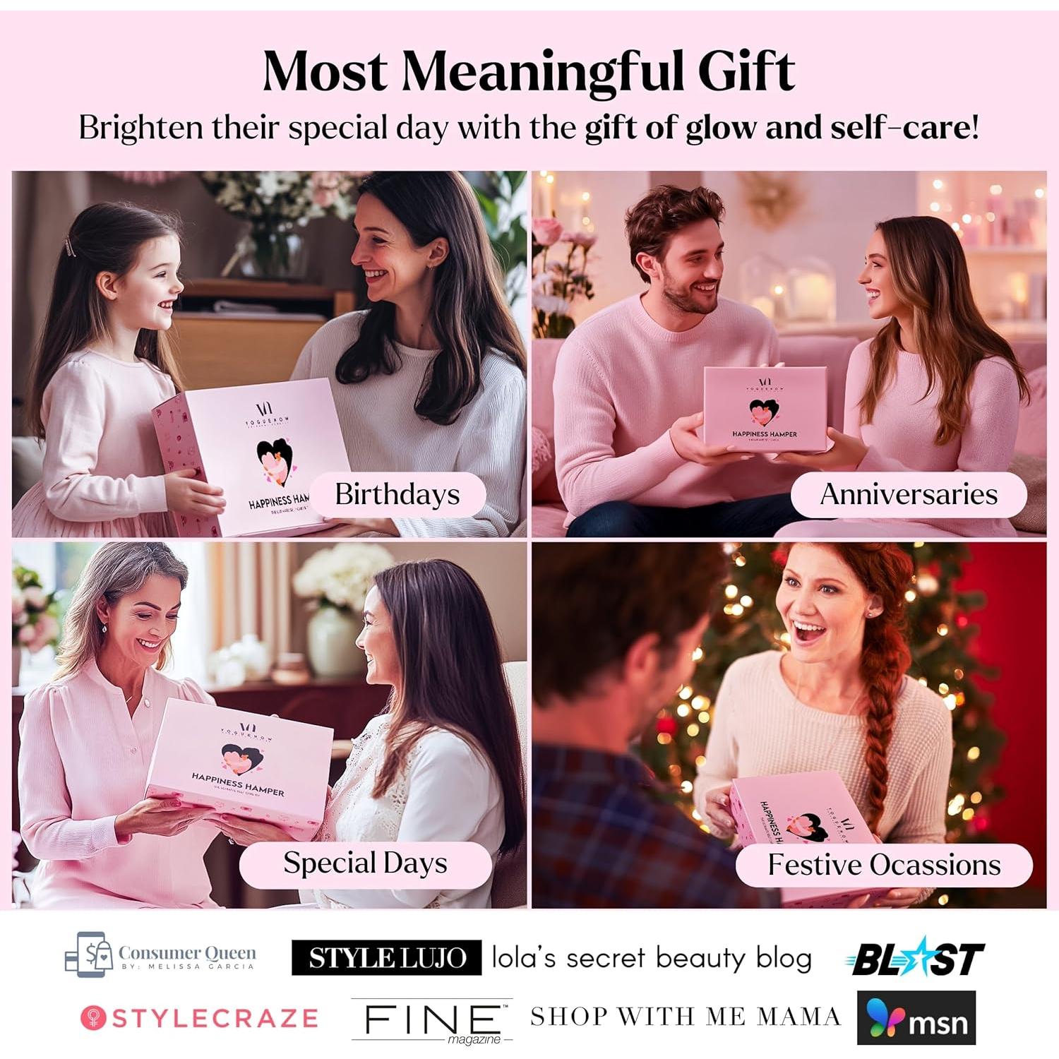 Kit de Spa para Mujeres VogueNow - 20 Artículos de Cuidado Personal