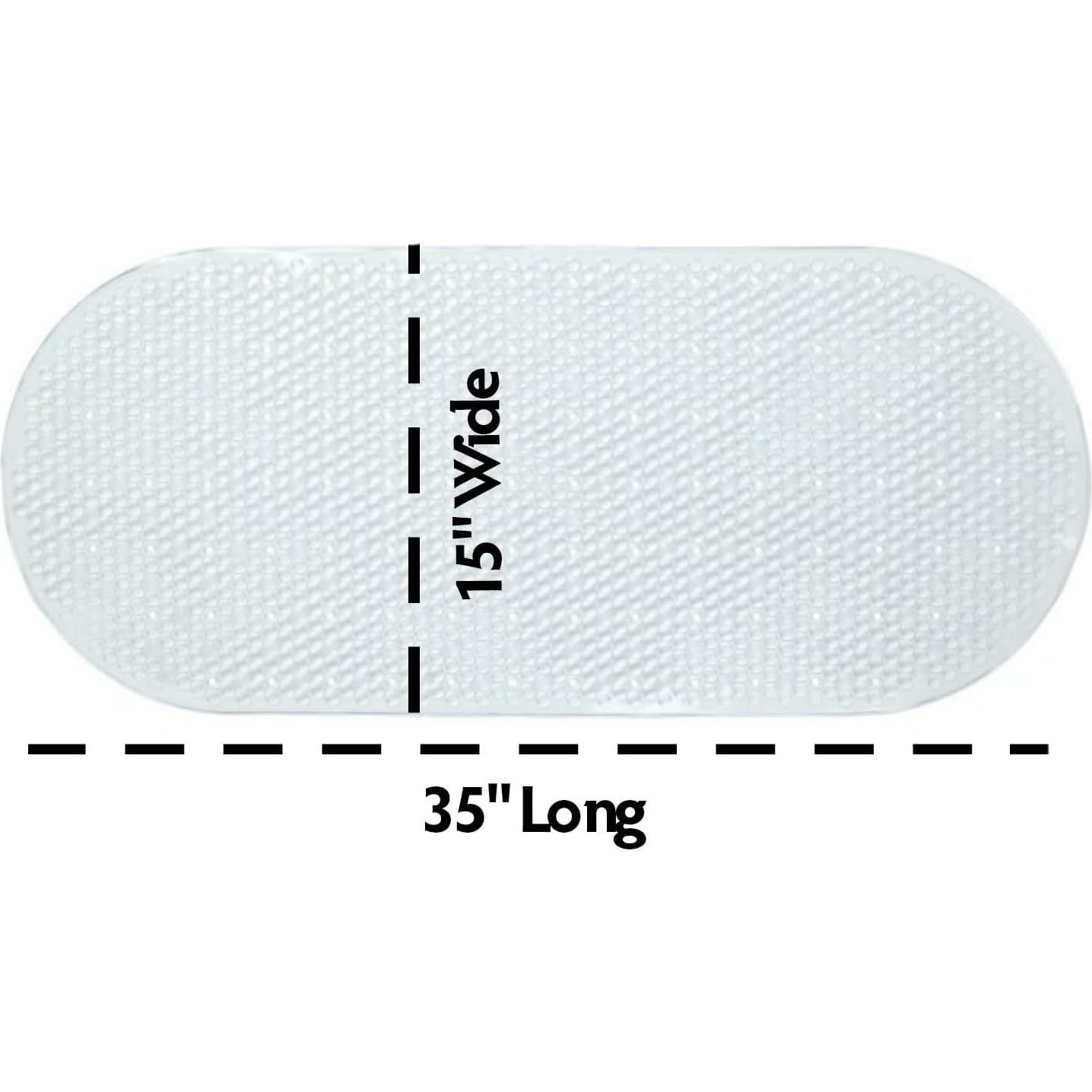 Tapete de Baño Antideslizante SlipX Solutions 89x38 cm Ovalado