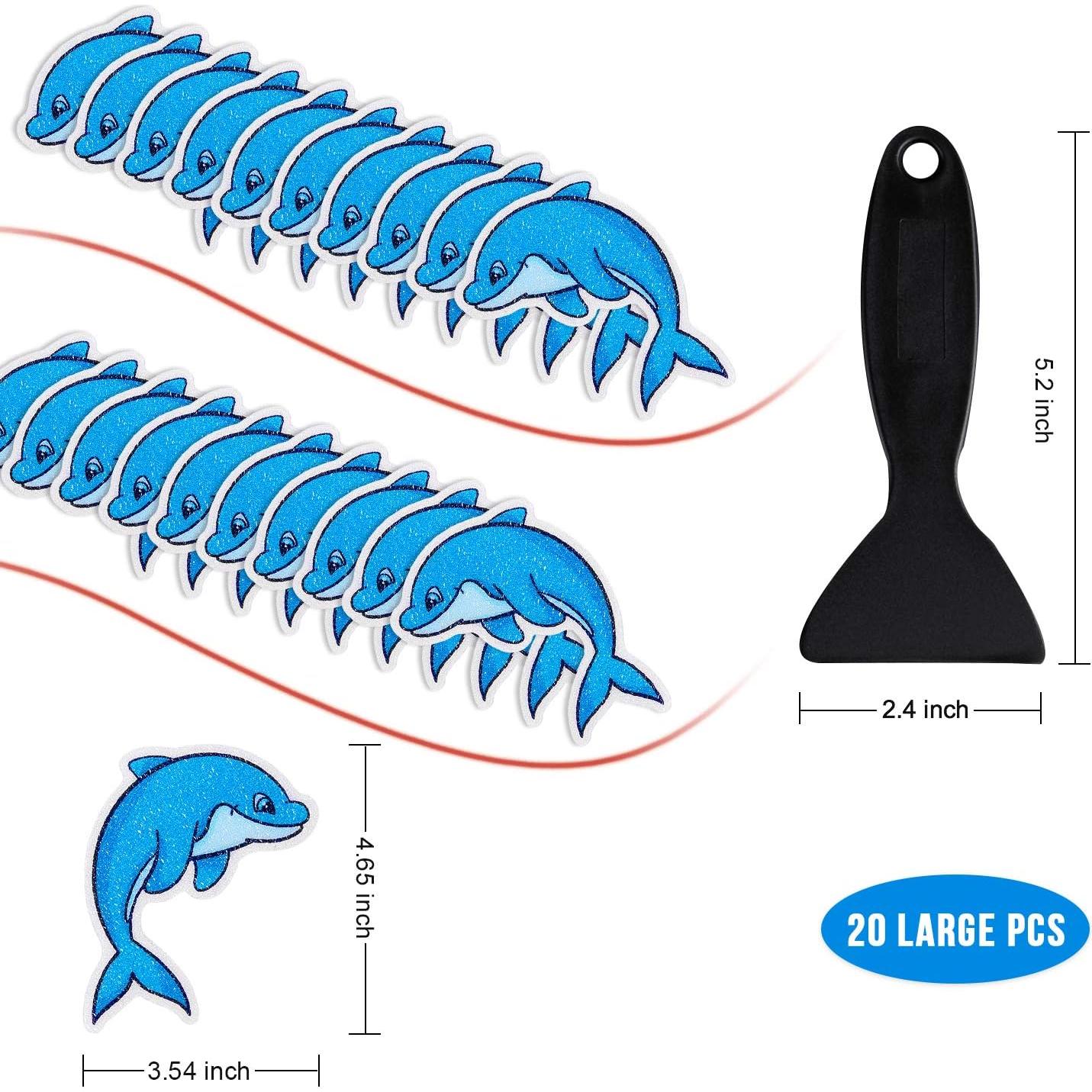 Pegatinas Antideslizantes Secopad Delfín 20 Piezas para Baño
