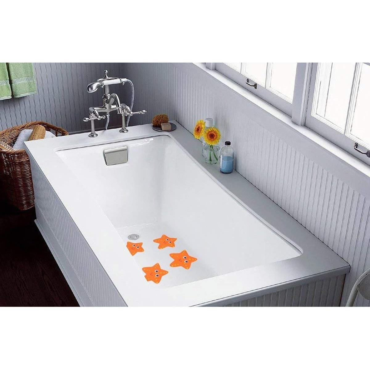 5 Calcomanías Antideslizantes para Baño Starfish 14 cm