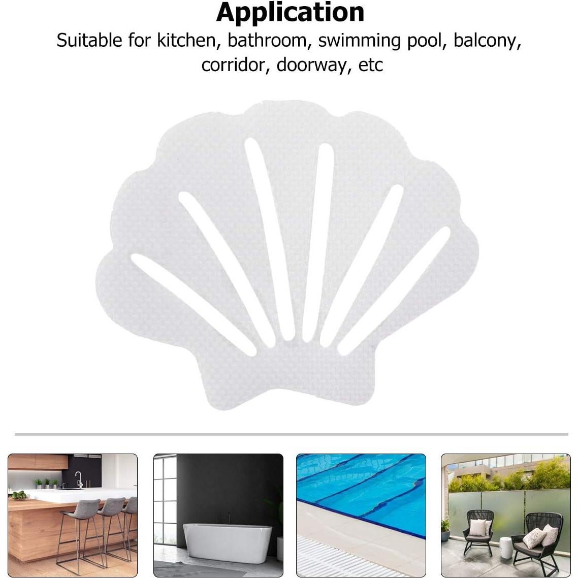 Calcomanías Antideslizantes para Baño TOPBATHY 24 Piezas