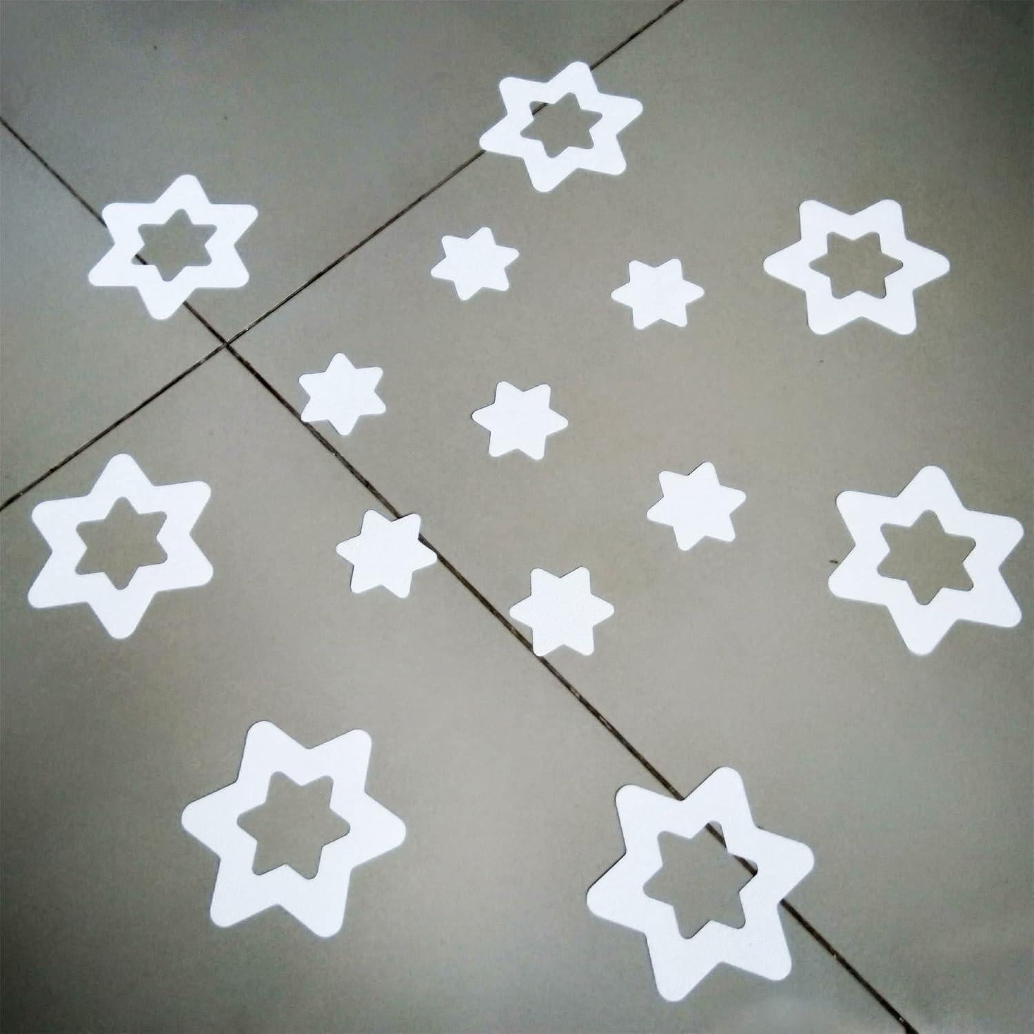 Stickers Antideslizantes para Ducha Compac Safe-T-Shapes Estrella 14 Piezas