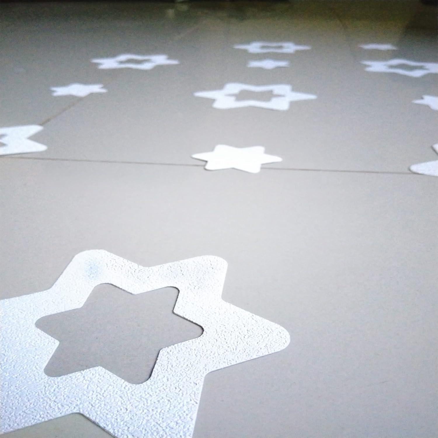 Stickers Antideslizantes para Ducha Compac Safe-T-Shapes Estrella 14 Piezas