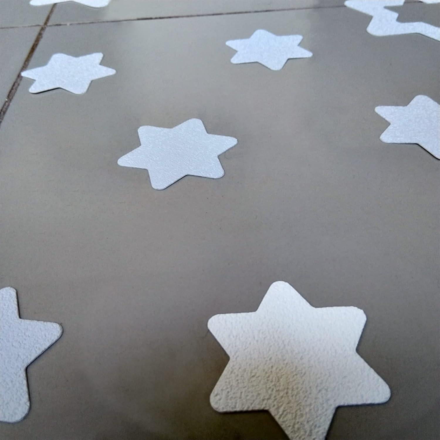 Stickers Antideslizantes para Ducha Compac Safe-T-Shapes Estrella 14 Piezas