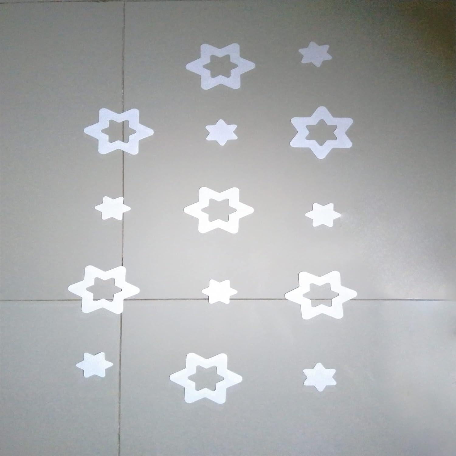 Stickers Antideslizantes para Ducha Compac Safe-T-Shapes Estrella 14 Piezas