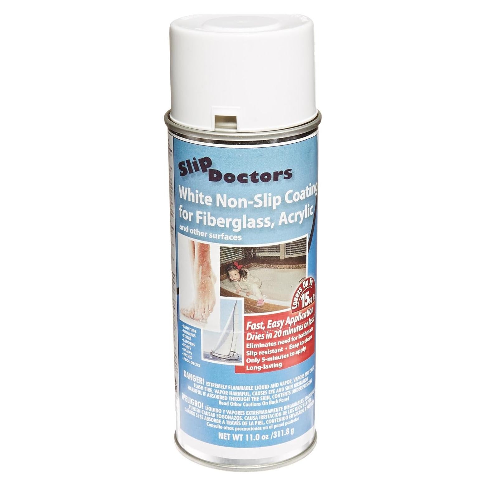 Spray Antideslizante SlipDoctors 311g para Baños Fibra Vidrio