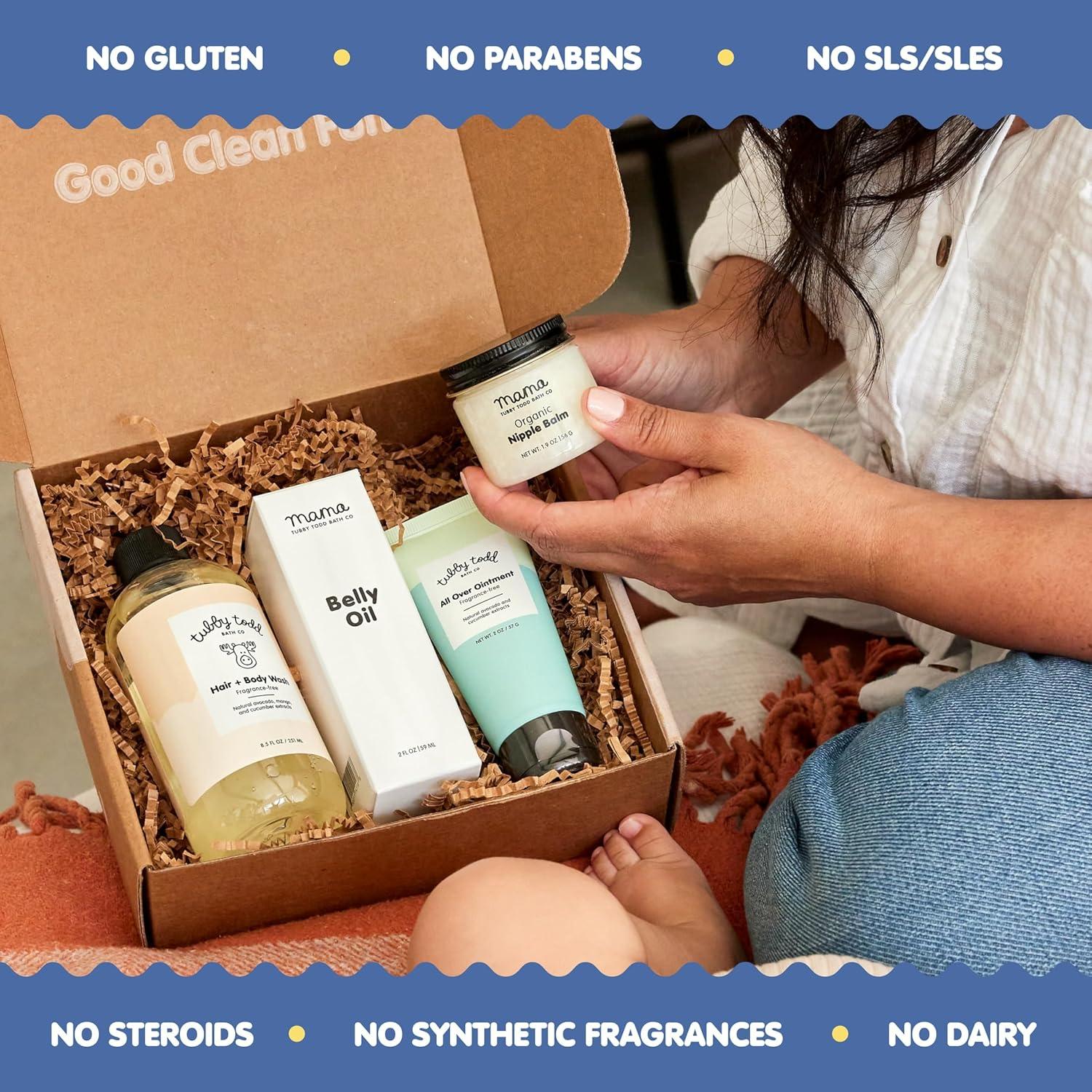 Kit de Cuidado de Piel Sensible Tubby Todd - Bebé y Mamá