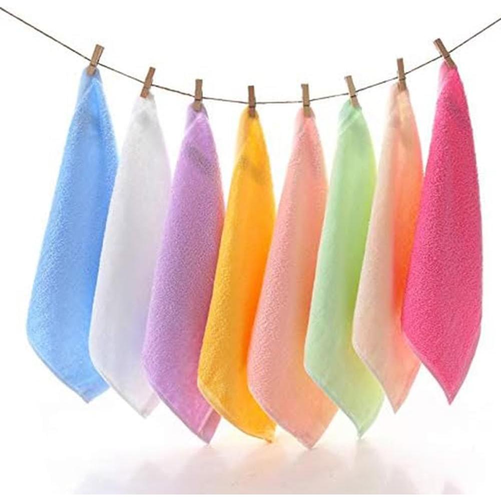 Juego de Toallas de Lavado para Bebé YiYaYo 16 Piezas 25.4x25.4cm