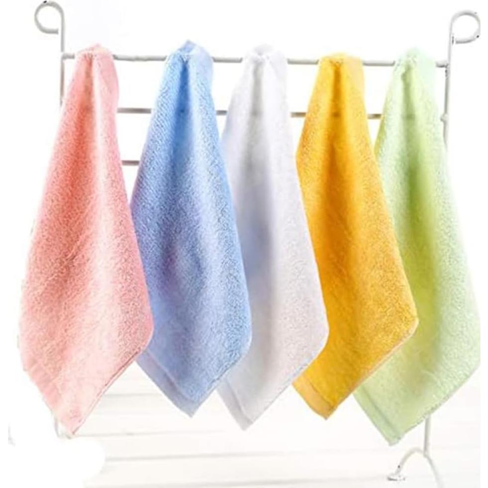 Juego de Toallas de Lavado para Bebé YiYaYo 16 Piezas 25.4x25.4cm