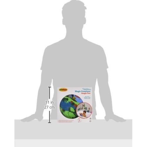 Juego de Baño Edushape Diversión en la Selva - 18 Piezas de Espuma