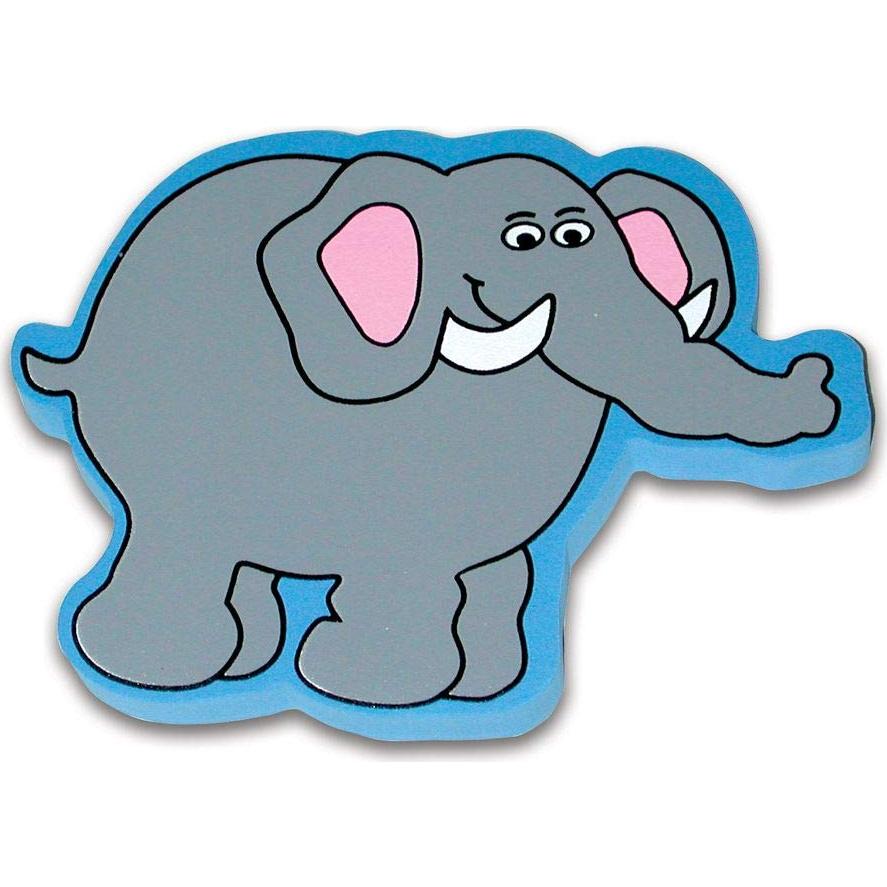 Juego de Baño Edushape Diversión en la Selva - 18 Piezas de Espuma