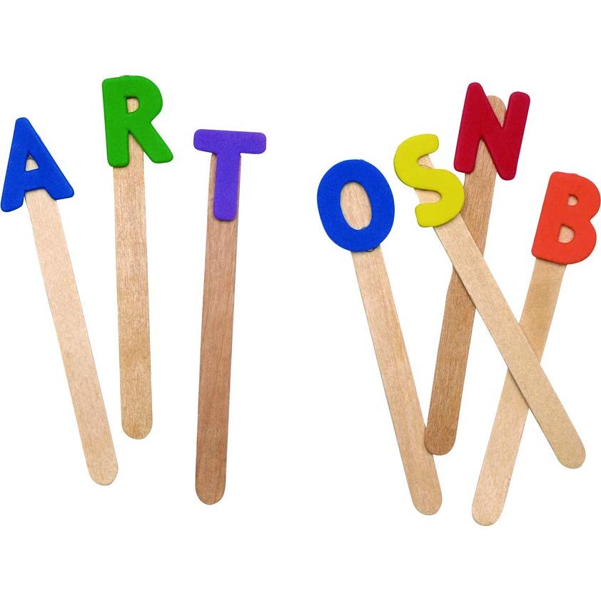 Formas de Espuma Colorations ABC - 144 Letras de Alfabeto