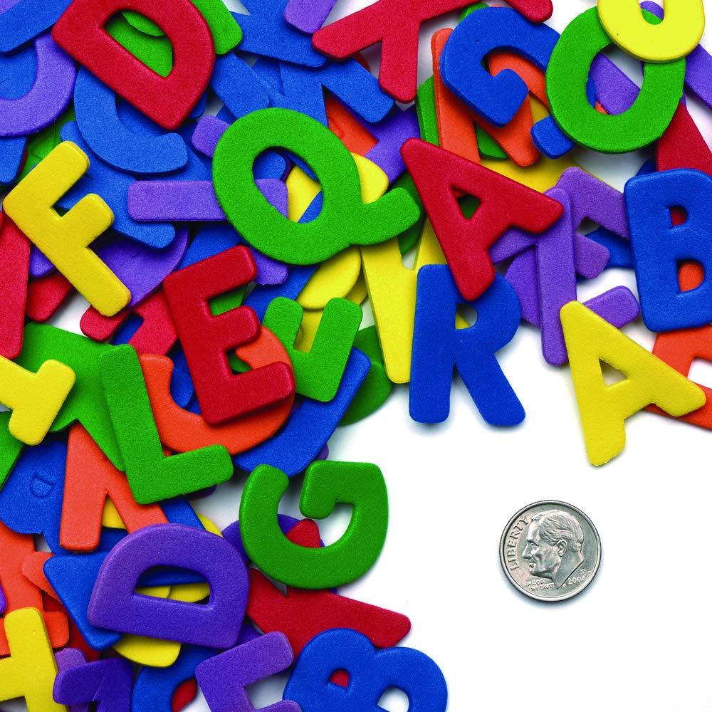 Formas de Espuma Colorations ABC - 144 Letras de Alfabeto