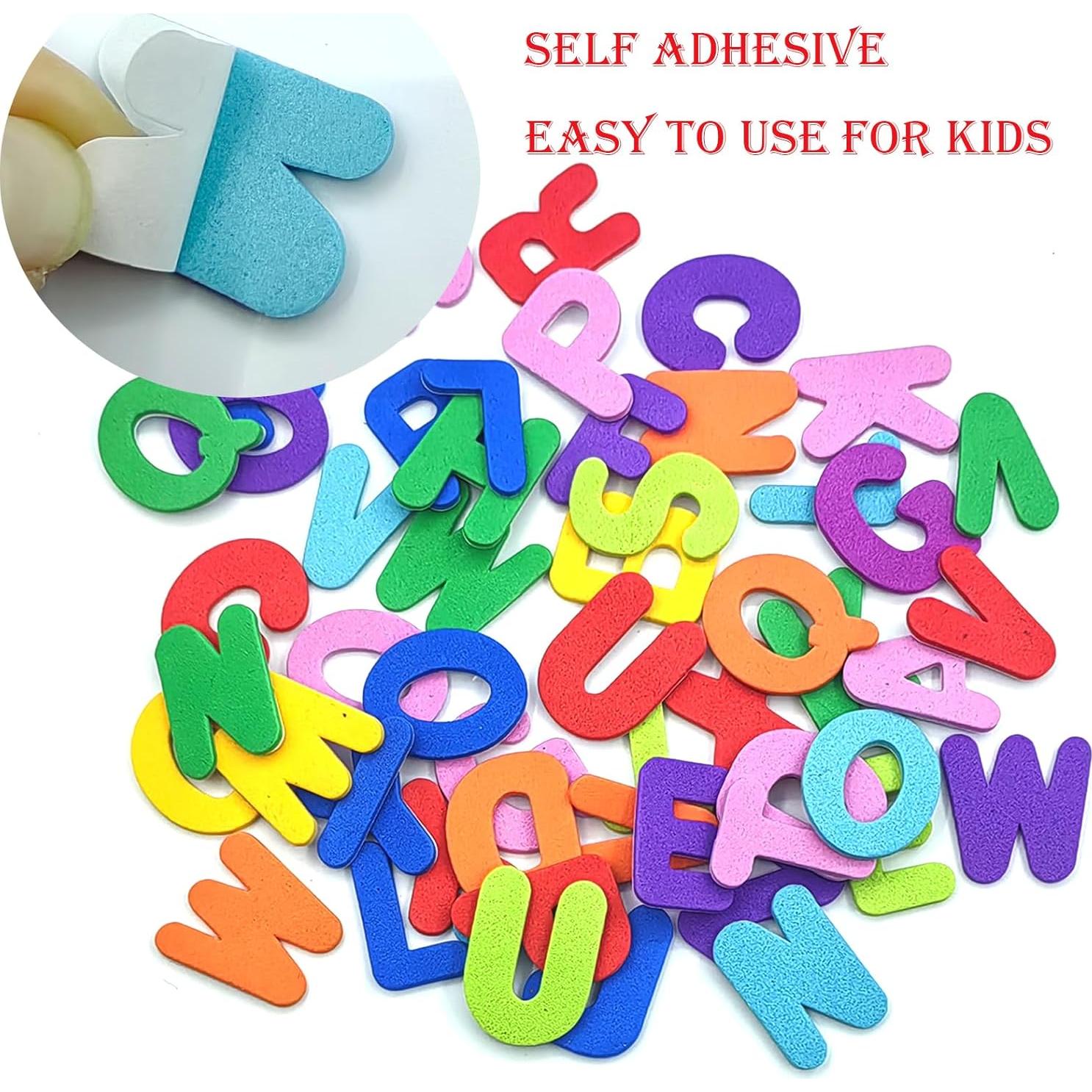 Calcomanías de Letras de Espuma IFKEGON 1040PCS 2.54CM A-Z