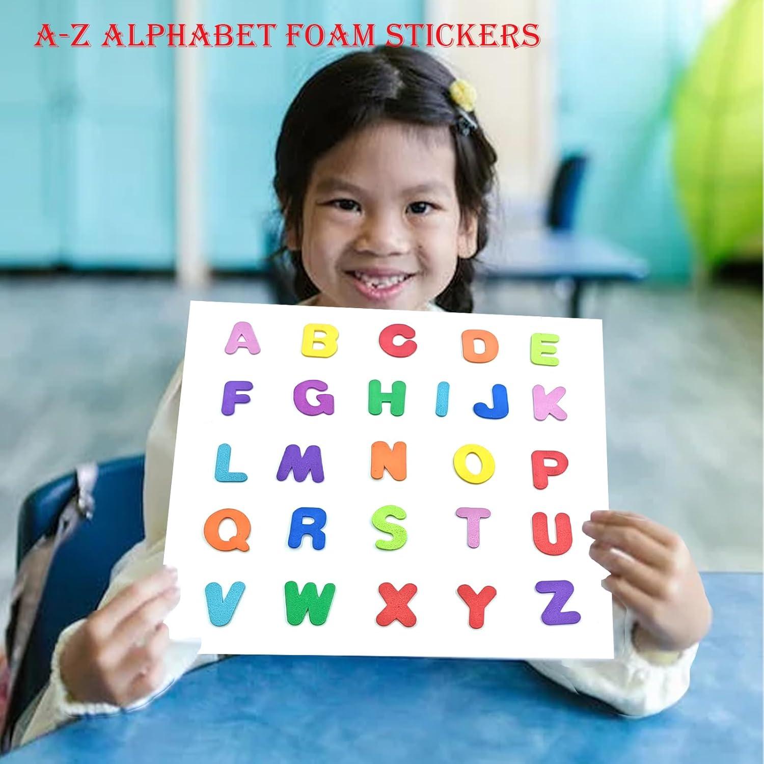 Calcomanías de Letras de Espuma IFKEGON 1040PCS 2.54CM A-Z