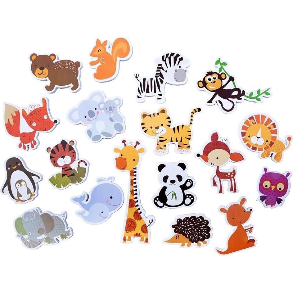 Criaturas de Espuma Mágica de Baño Adherentes FiZZLeS - 18 Piezas