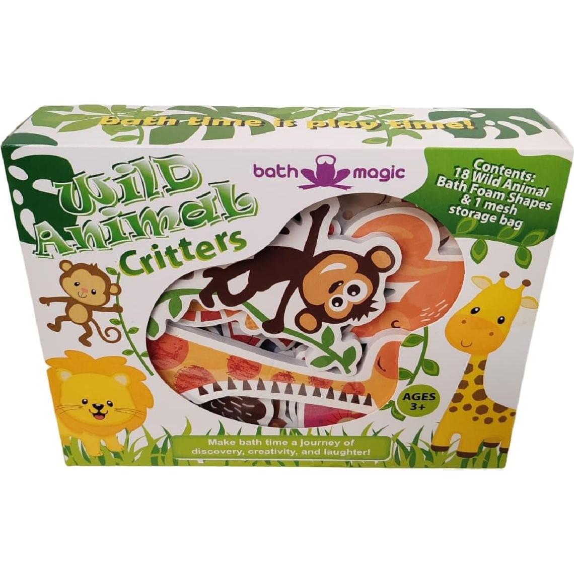Criaturas de Espuma Mágica de Baño Adherentes FiZZLeS - 18 Piezas