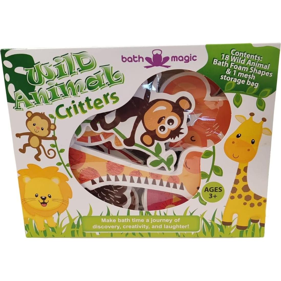 Criaturas de Espuma Mágica de Baño Adherentes FiZZLeS - 18 Piezas