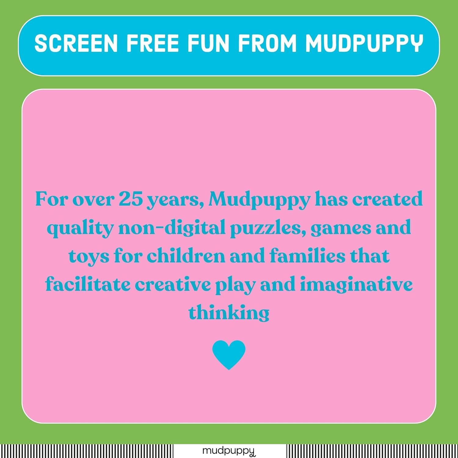 Formas de Espuma para Baño Mudpuppy Rub-a-Dub Dinos 20 Piezas