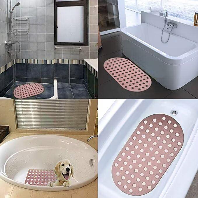 Alfombra de Ducha Antideslizante ALL PRIDE Ovalada 75 x 38 cm