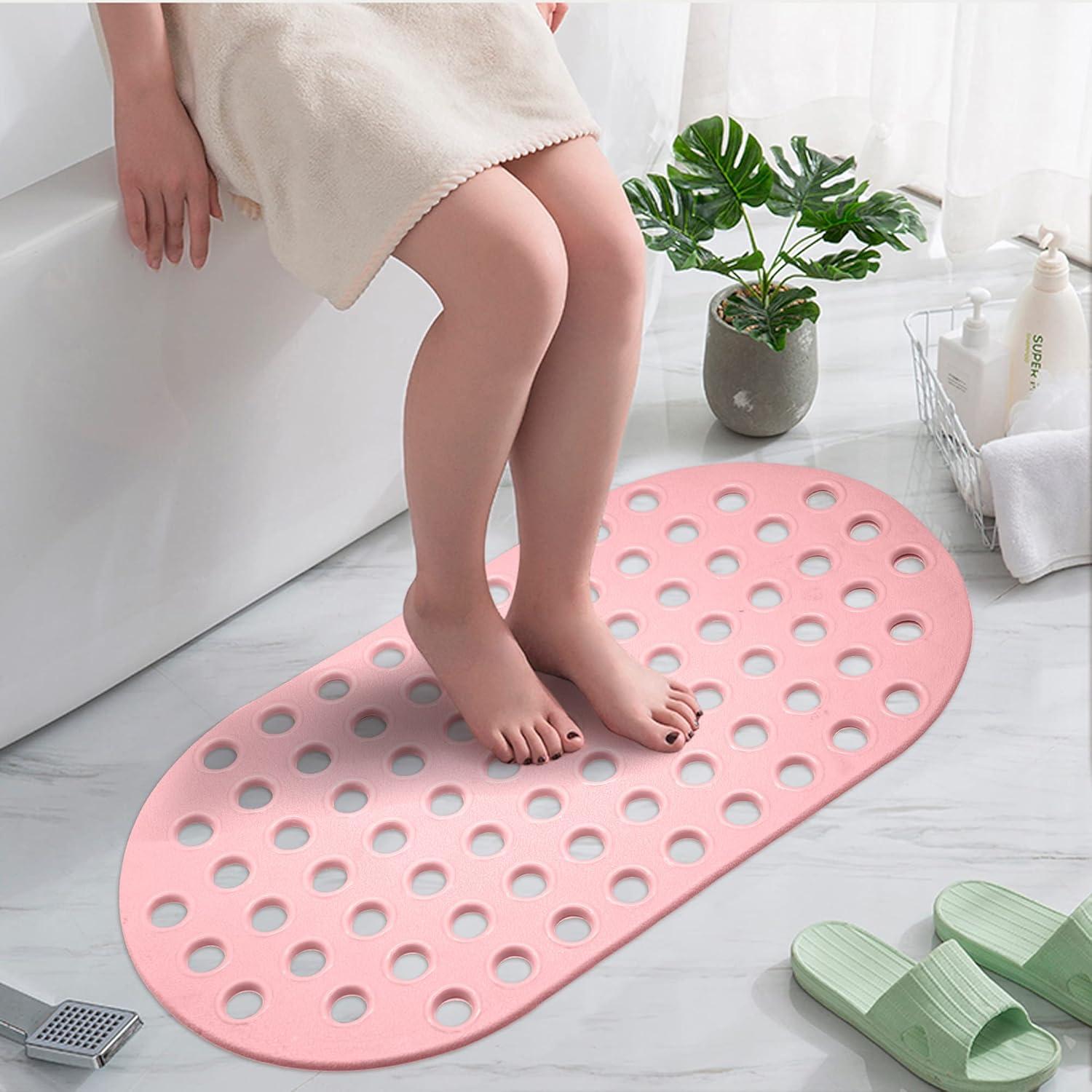 Alfombra de Ducha Antideslizante ALL PRIDE Ovalada 75 x 38 cm