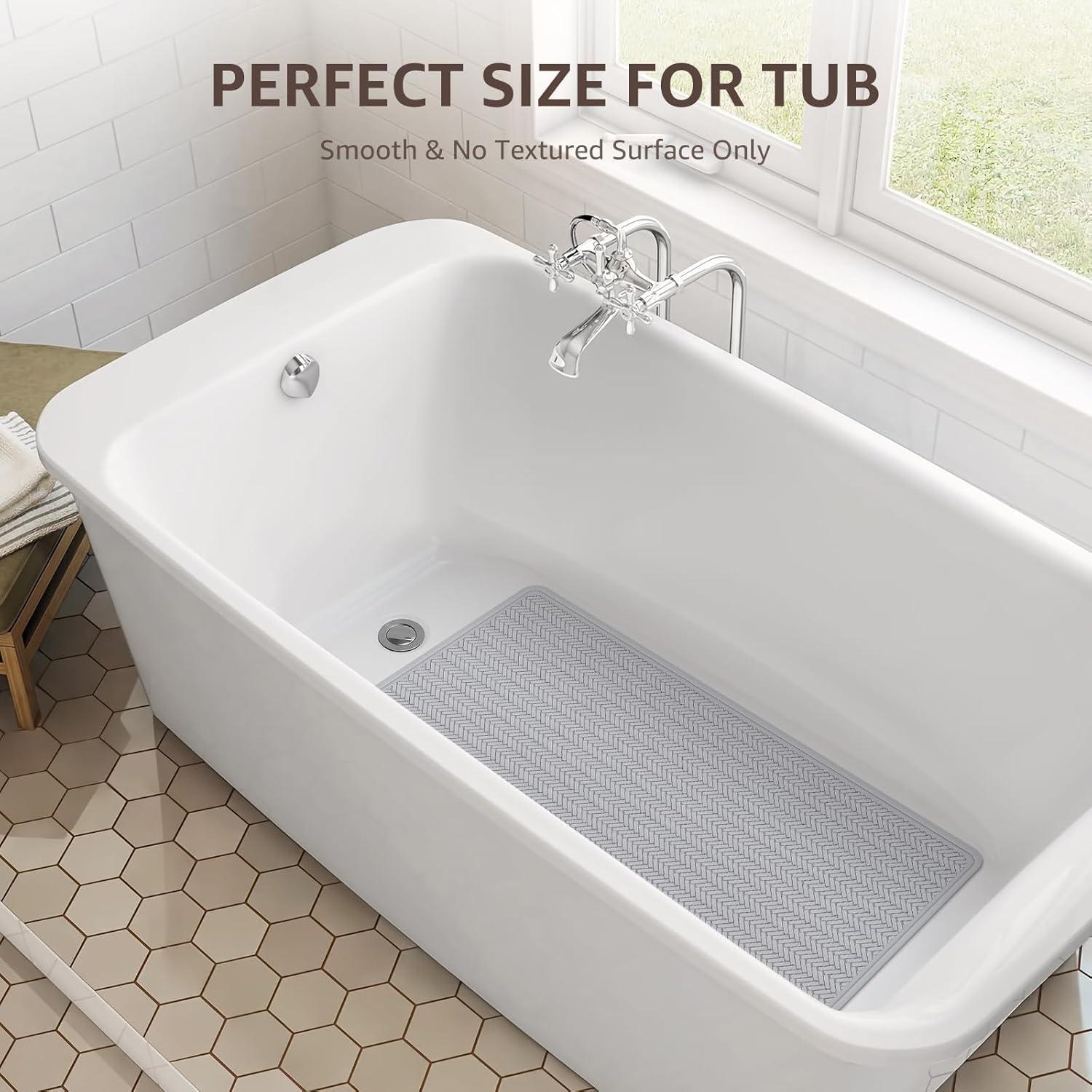 Alfombrilla de Baño Antideslizante OTHWAY 91.44x43.18cm Gris