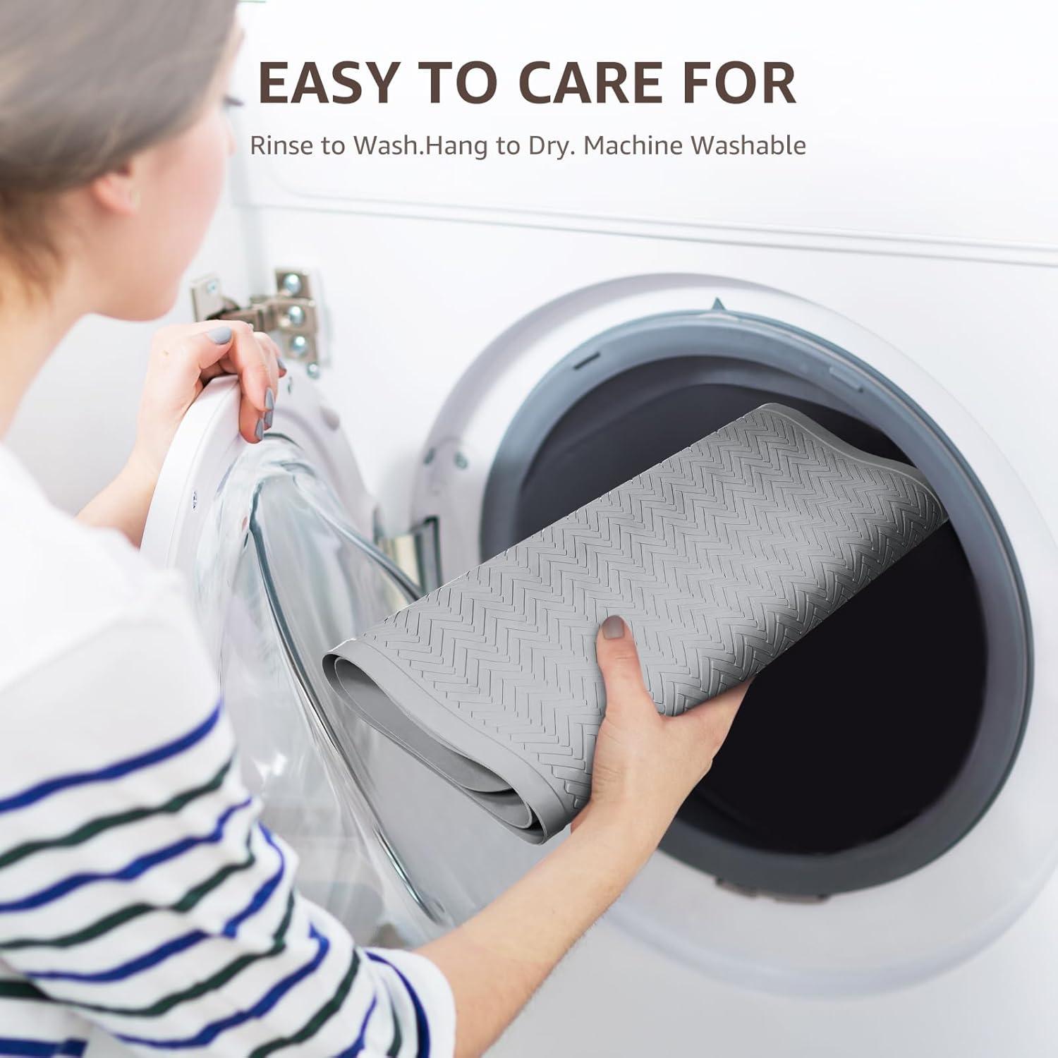 Alfombrilla de Baño Antideslizante OTHWAY 91.44x43.18cm Gris