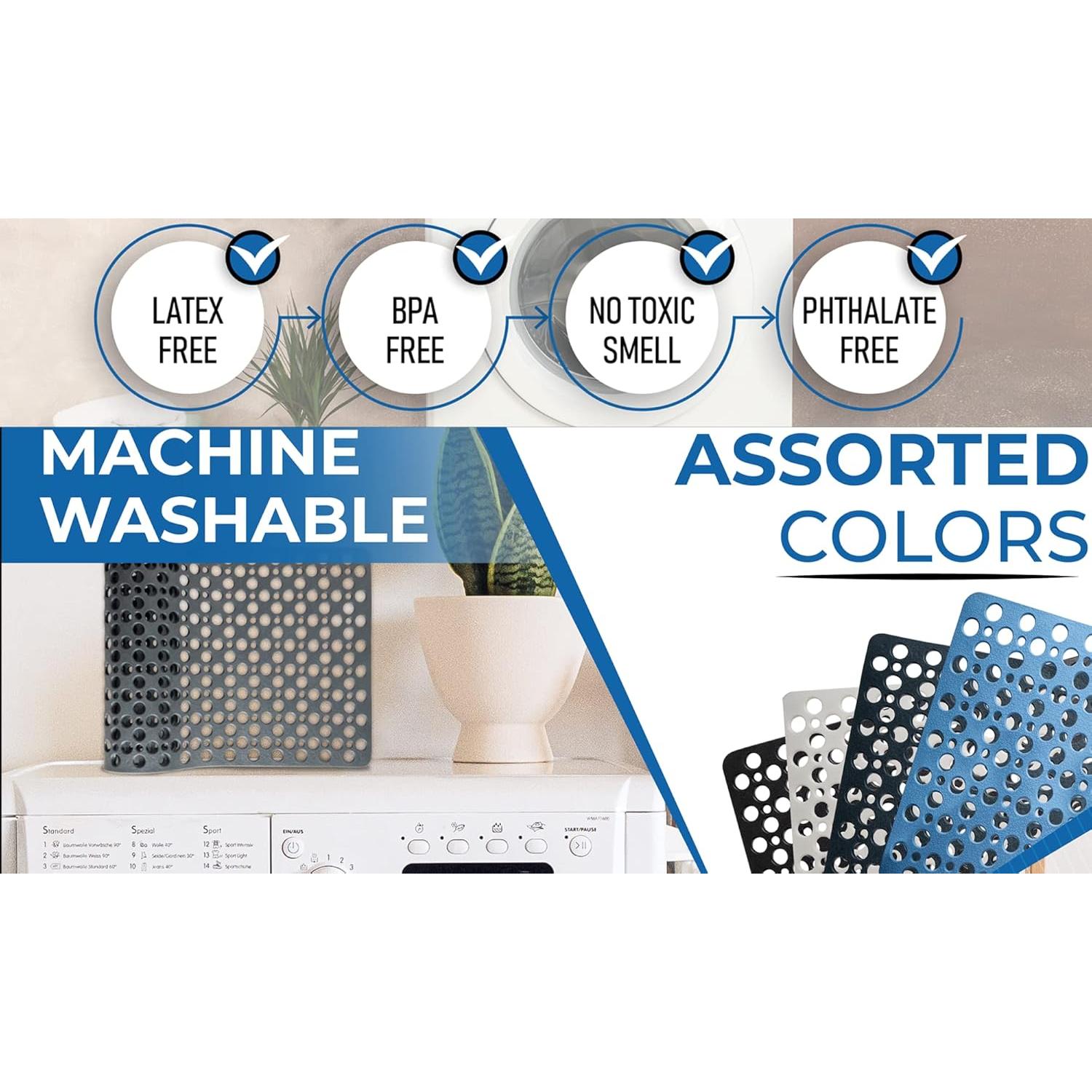 Alfombrilla de Baño Antideslizante ENKOSI TPE 89x41 cm Verde