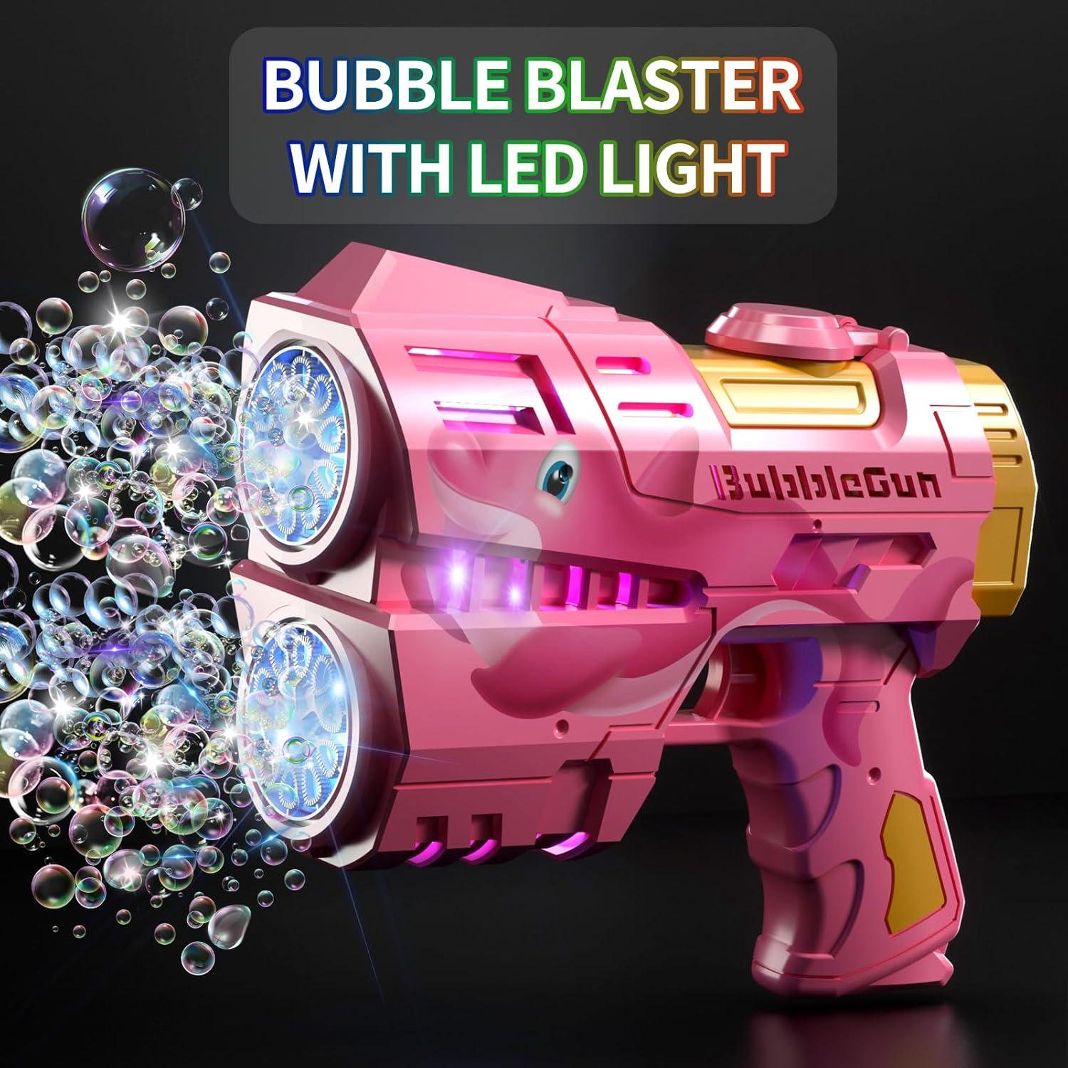 Pistolas de Burbuja Jasny 2 Pack Dinosaurio LED 1.12 kg