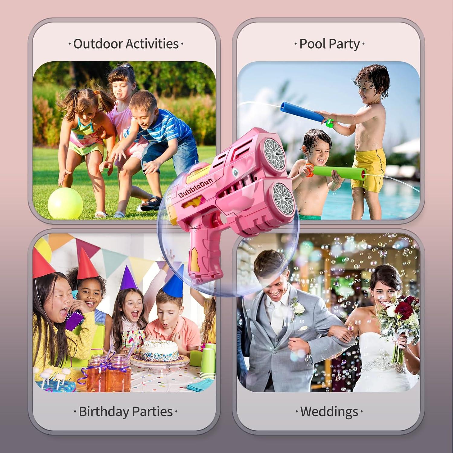 Pistolas de Burbuja Jasny 2 Pack Dinosaurio LED 1.12 kg