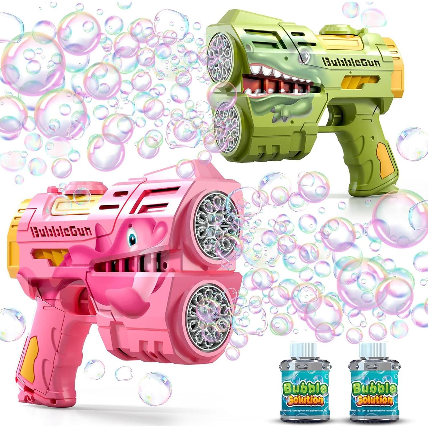 Pistolas de Burbuja Jasny 2 Pack Dinosaurio LED 1.12 kg