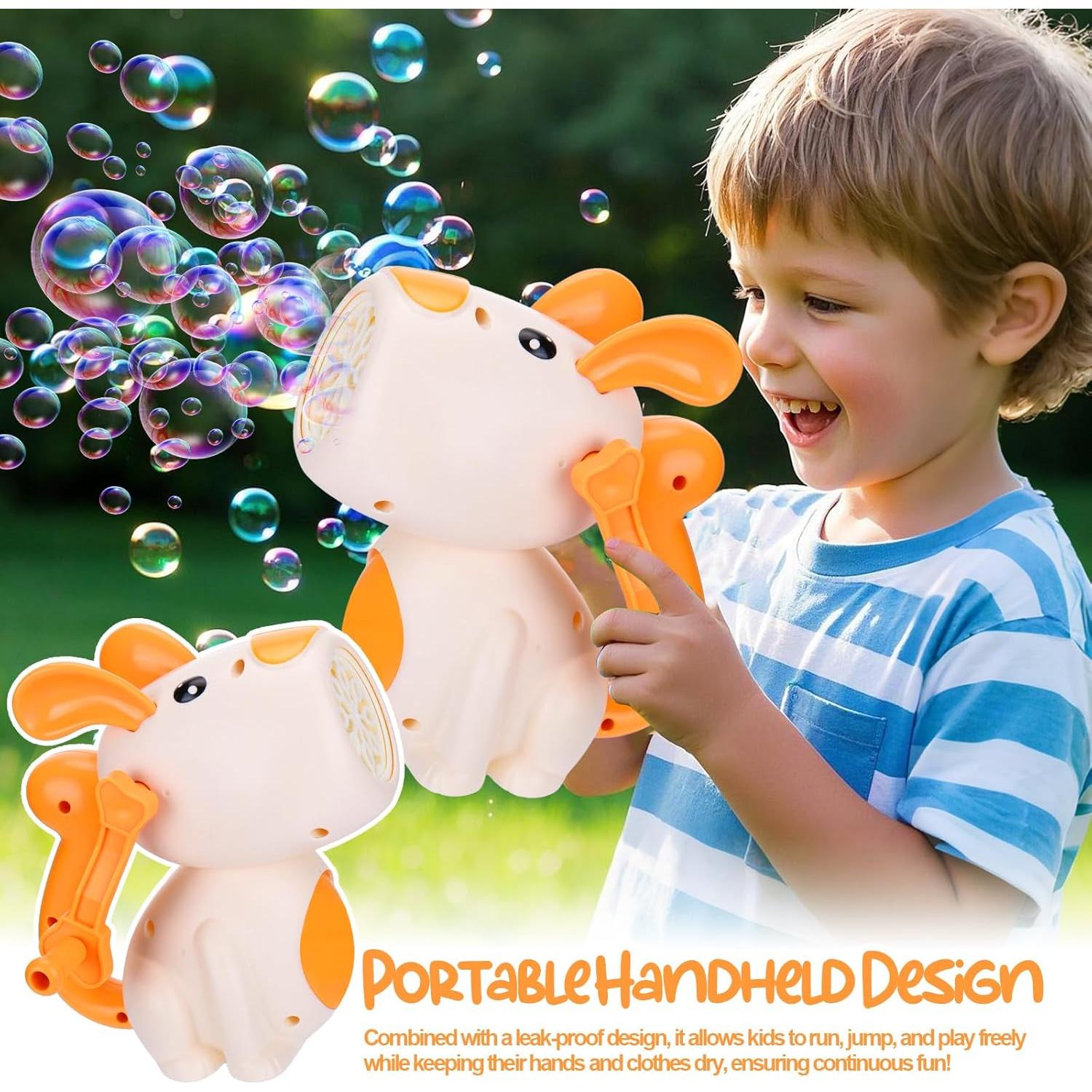 Máquina de Burbujas de Manivela Vodolo para Niños 3+ Años