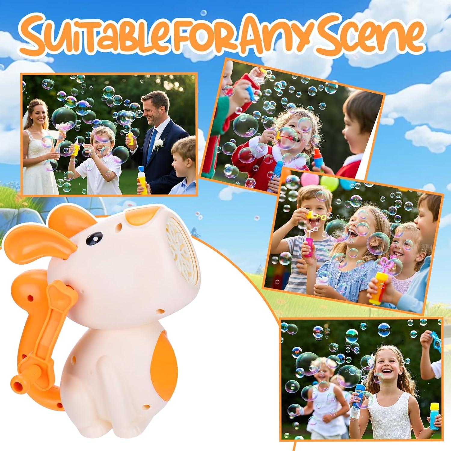 Máquina de Burbujas de Manivela Vodolo para Niños 3+ Años