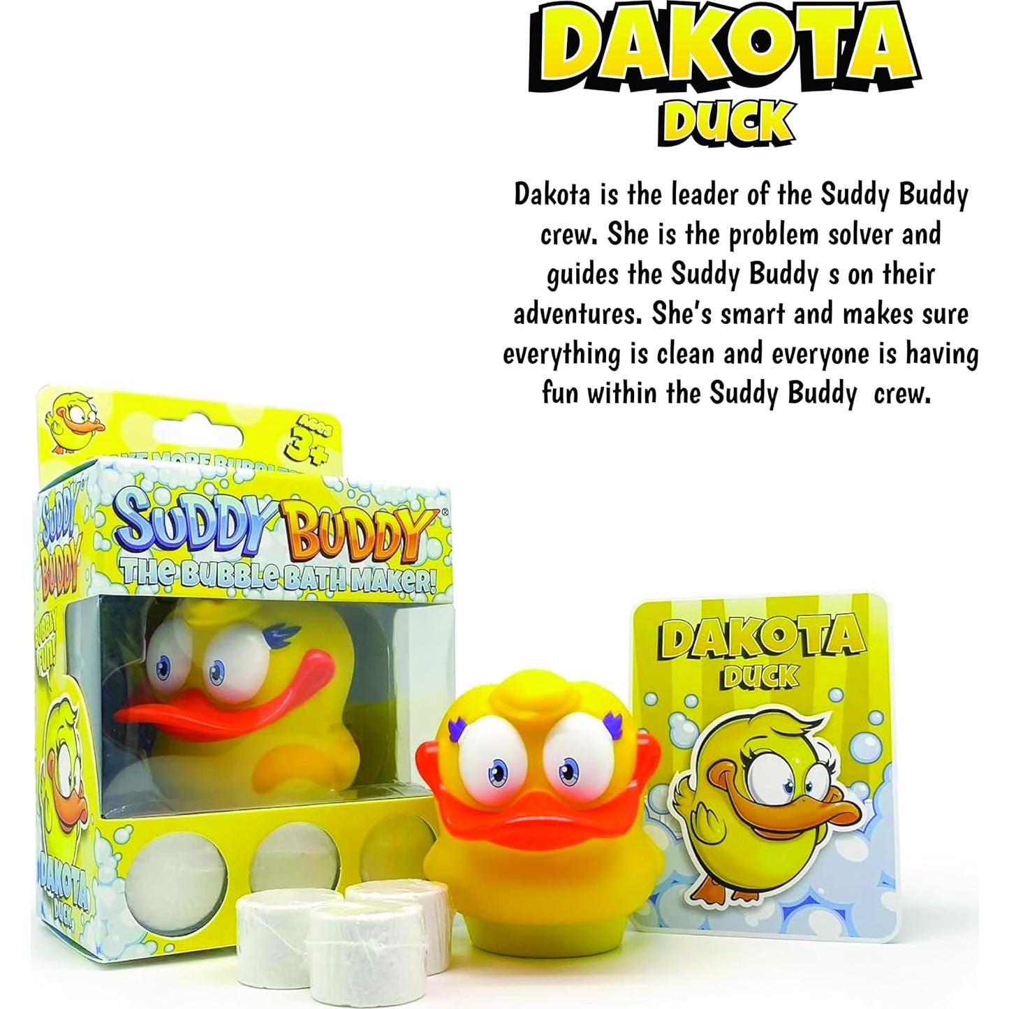 Juguete de Baño Suddy Buddy Pato - Dispensador de Burbujas