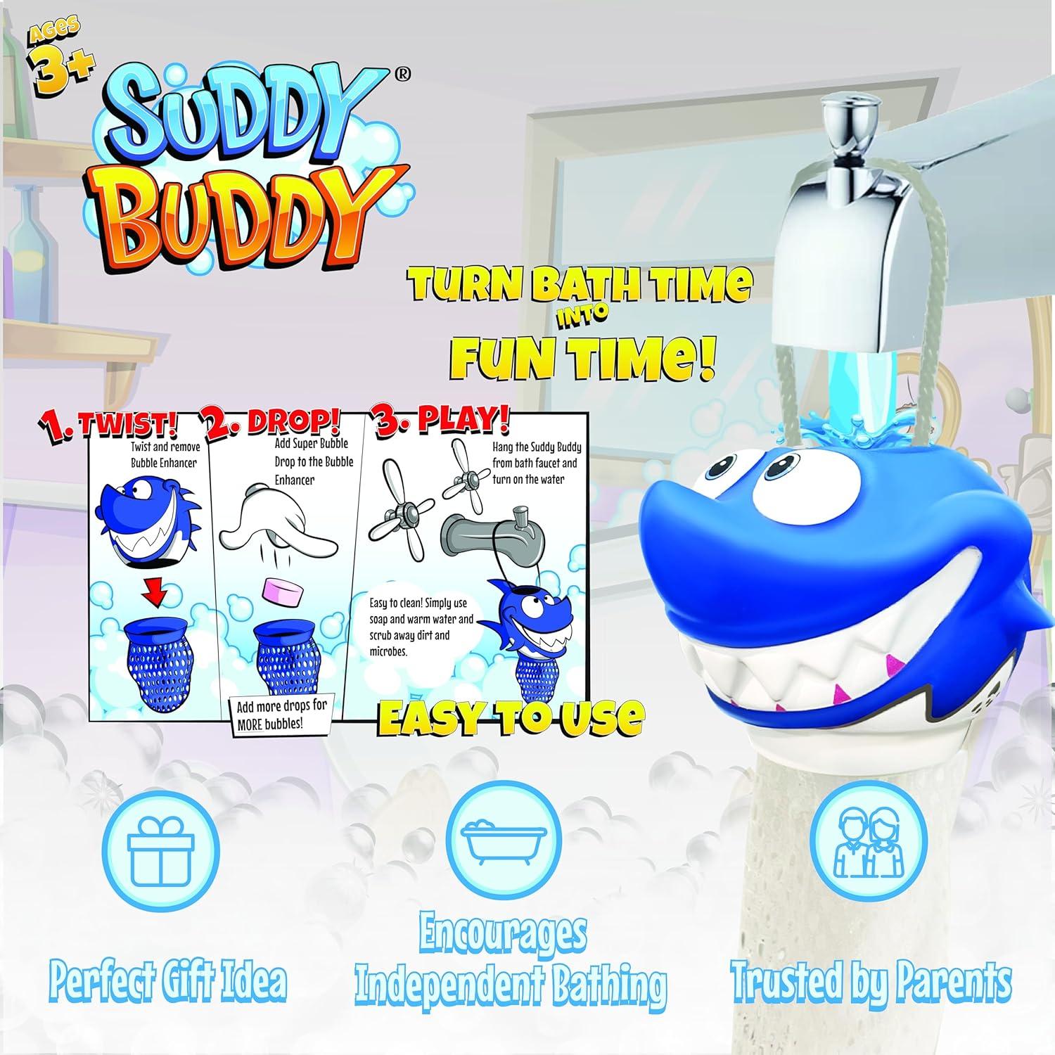 Juguete de Baño Suddy Buddy Pato - Dispensador de Burbujas