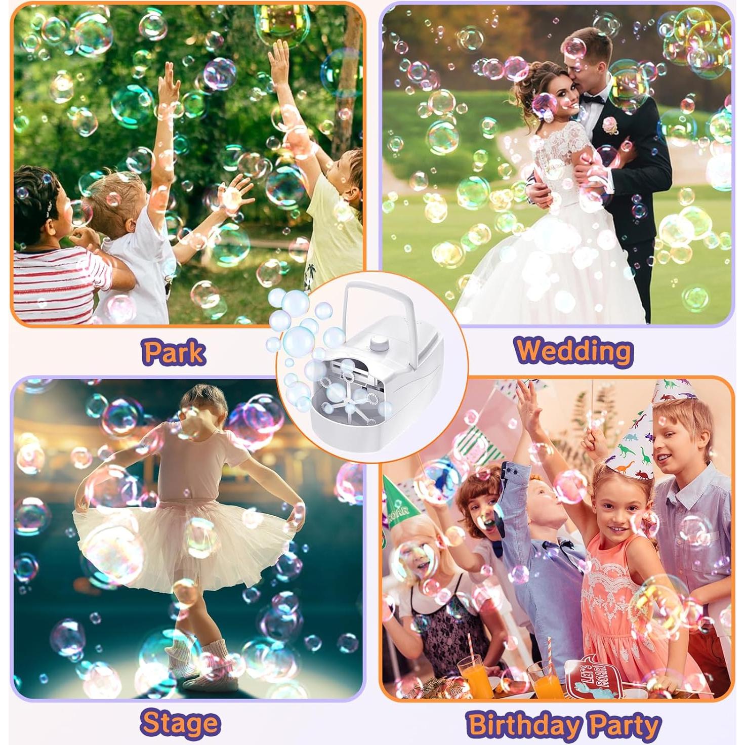 Máquina de Burbujas Sizonjoy Automática 18000 Burbujas/min