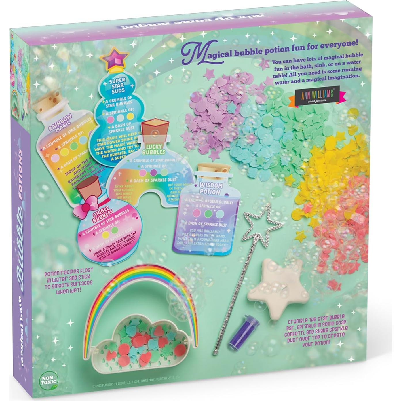 Kit de Pociones Mágicas de Baño Craft-Tastic - 5 Recetas