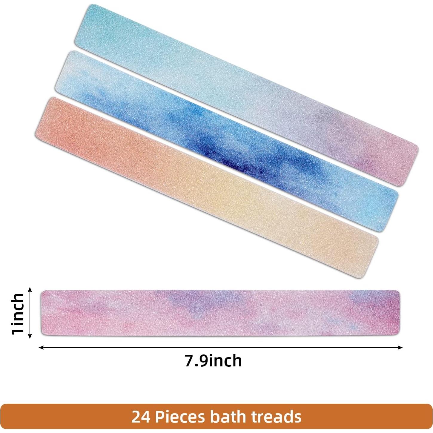 Tiras Antideslizantes Secopad 24 PCS Coloridas 20.1x2.5 cm