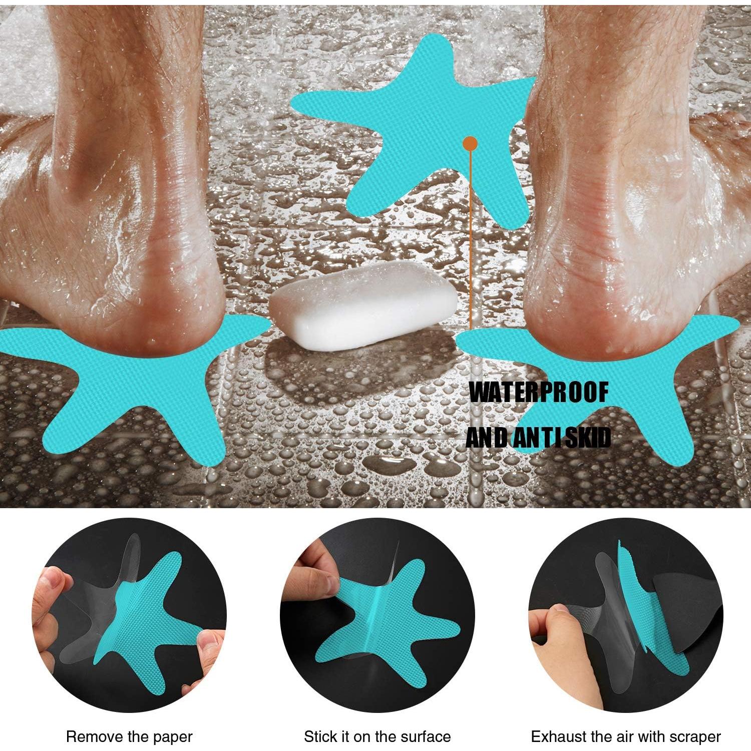 Pegatinas Antideslizantes Secopad 24 Piezas Azul 8.13 cm