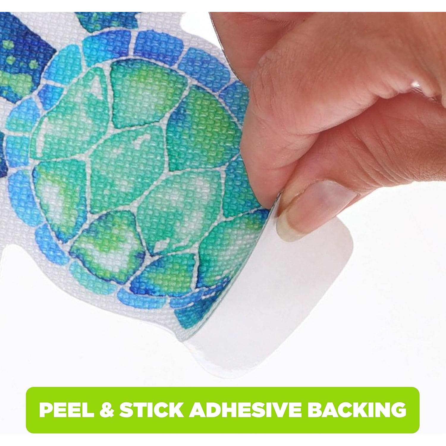 Tiras Antideslizantes Adhesivas Ginsey Vida Marina 10 Unidades