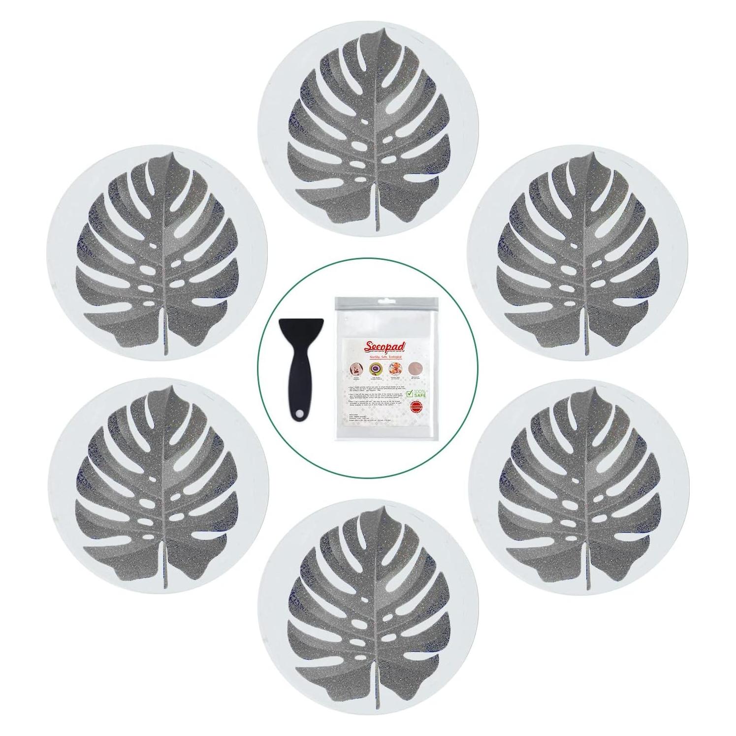 Pegatinas Antideslizantes Secopad para Bañera 10 Piezas 15 cm