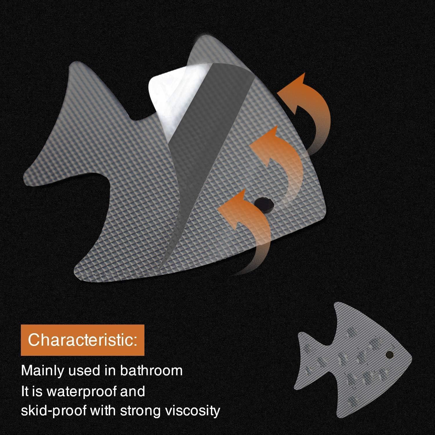 Calcomanías Antideslizantes Secopad 24 Piezas Gris para Baño