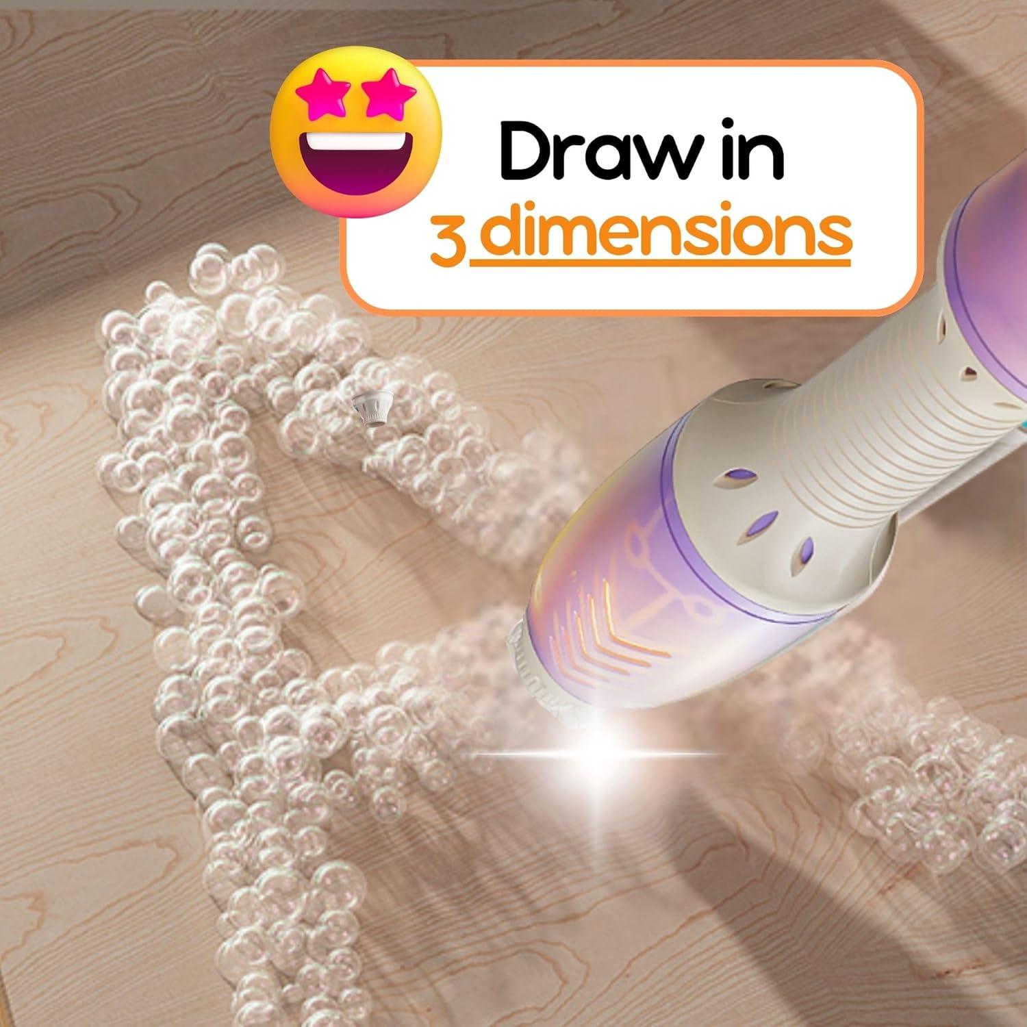 Bolígrafo Mágico de Burbujas SoapScribe - Juguete Creativo Púrpura