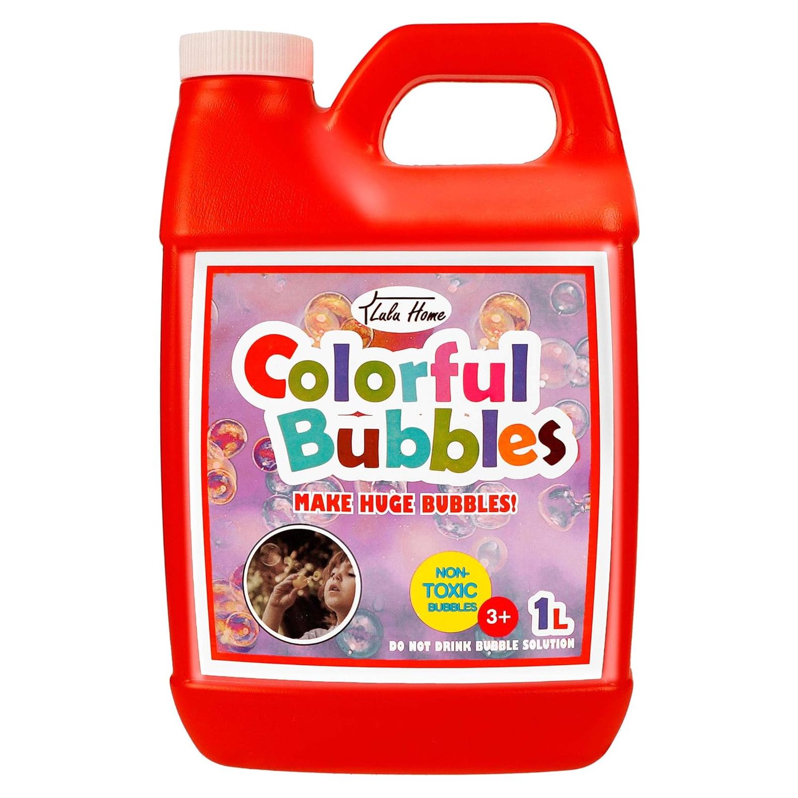 Solución de Burbujas Concentrada Lulu Home 1 L - Recarga para Juguetes